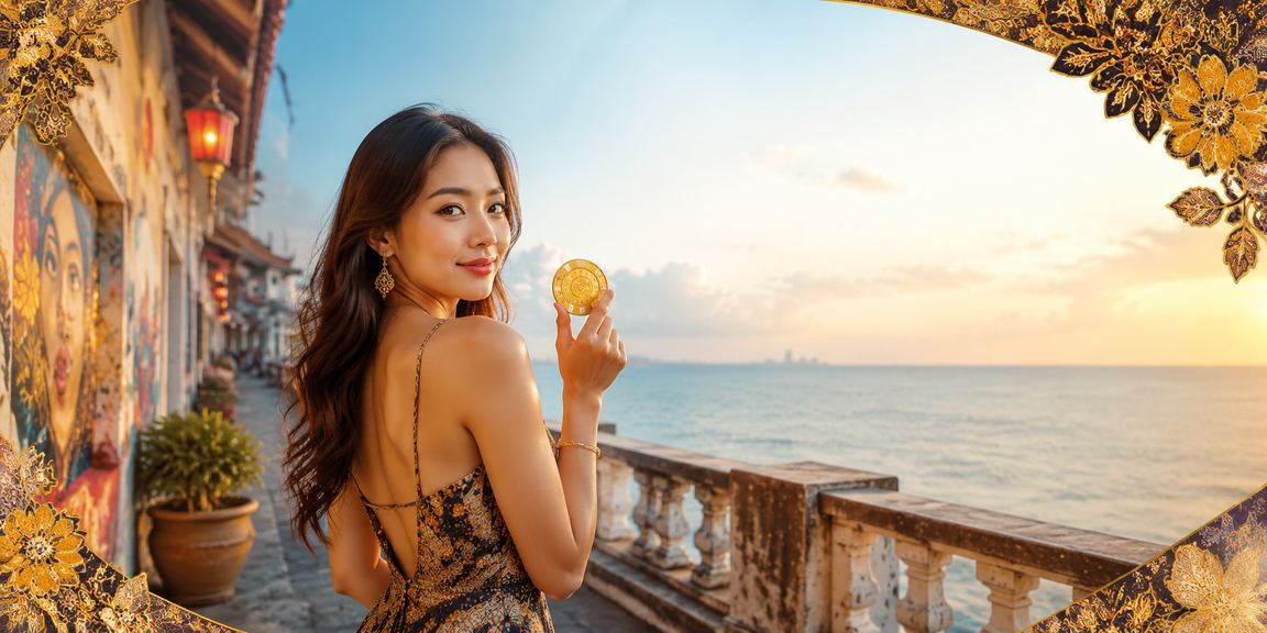 Suasana kasino dan pertaruhan bergaya batik di Penang
