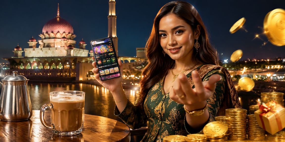 Pengguna menguruskan deposit akaun platform 21200 bergaya Melayu di Putrajaya